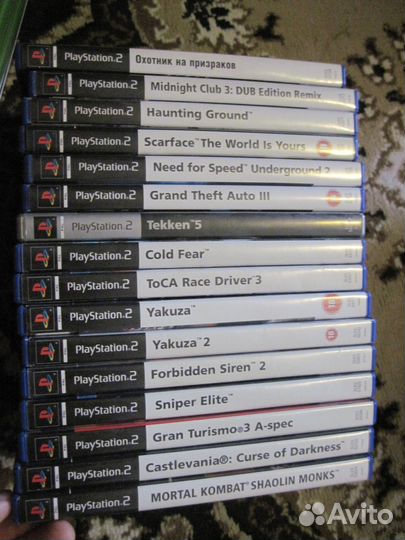 Официальные диски для Sony Playstation 2