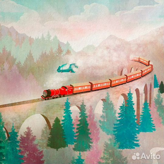 Детские фотообои 