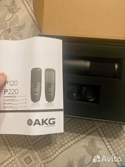 Микрофон akg p120