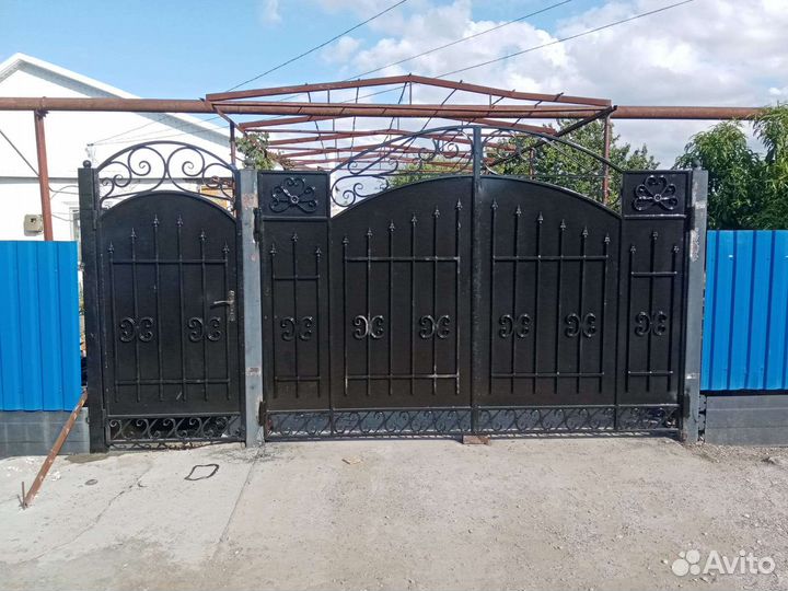 Кованые ворота и калитки
