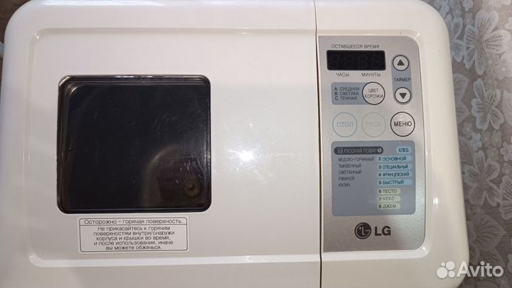 Хлебопечка lg hb-1051cj