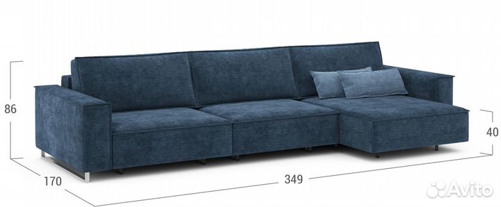 Новый угловой диван кровать модульный дизайн 005