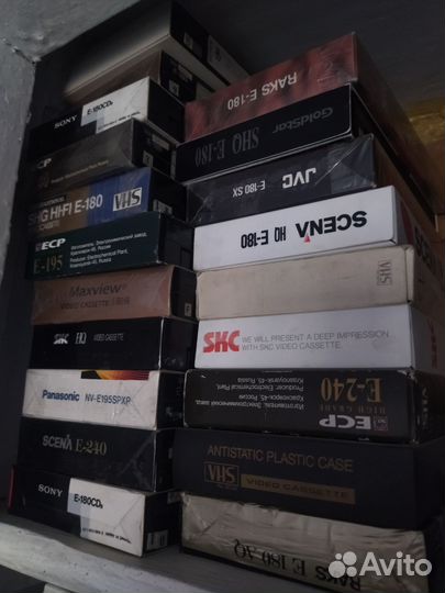 Видеокассеты vhs