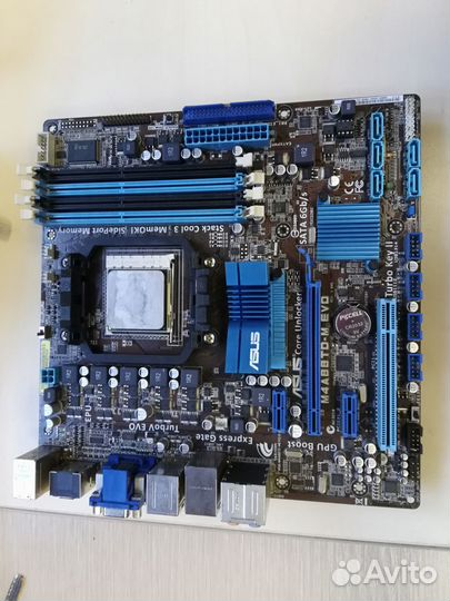 Asus AM3 + процессор