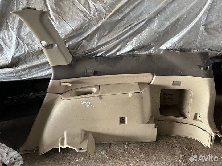 Карта двери обшивка багажника крыльев Chery b14