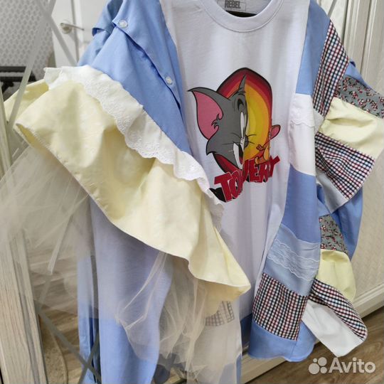 Рубашка пэчворк