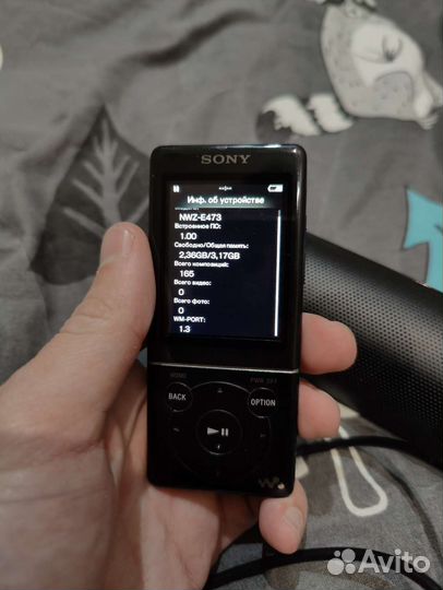 Mp3 плеер sony walkman nwz e473