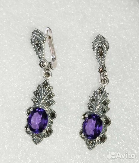 Серьги серебро 925