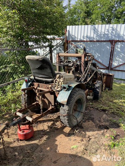 Самодельный трактор