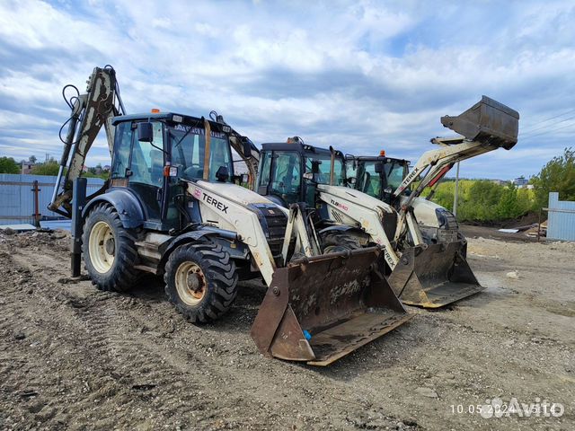 Экскаватор-погрузчик Terex 860, 2007