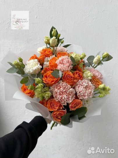 101 роза Цветы