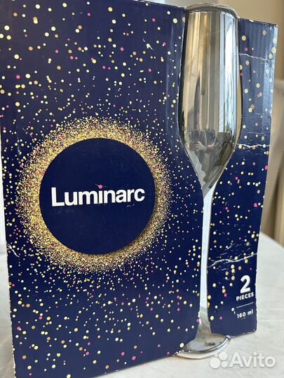 Бокалы новогодние Luminarc