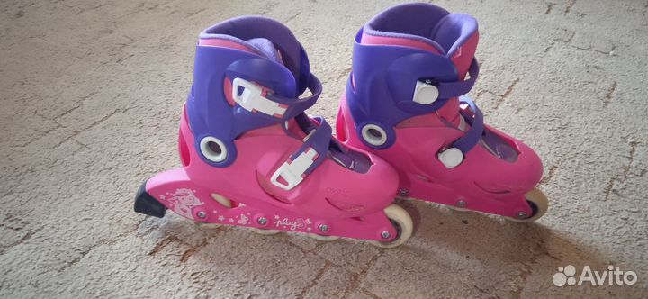 Коньки детские раздвижные
