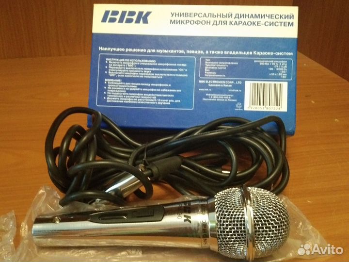 Микрофон ввк PM-90, BBK DM-110