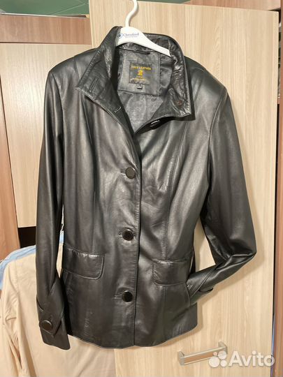 Куртка натуральная кожа женская L