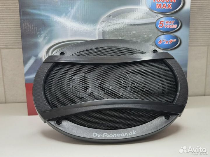 Динамики овалы pioneer мощные