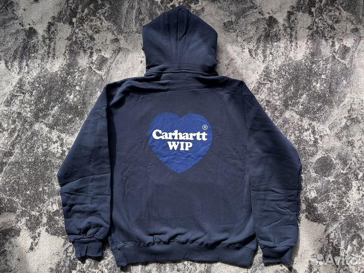 Кофта худи Carhartt WIP Hooded Heart Sweat