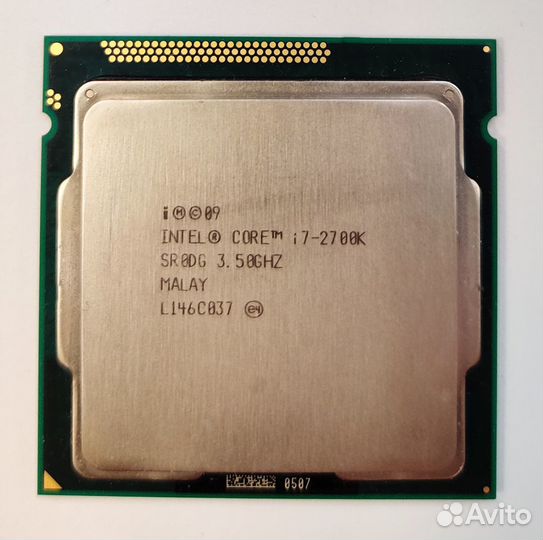 Процессор Intel Core i7 2700K