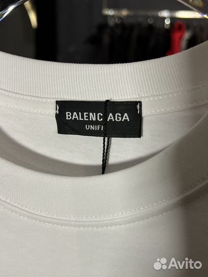 Футболка balenciaga oversize шоурум