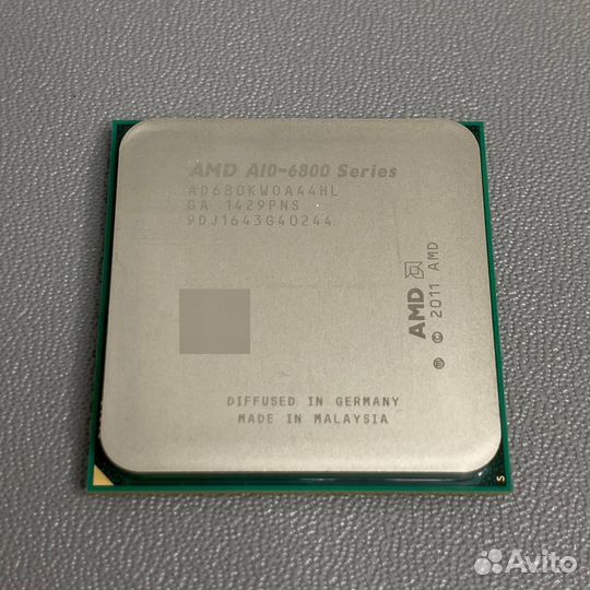 Процессор AMD A10-6800K Richland FM2, 4 x 4100 мгц
