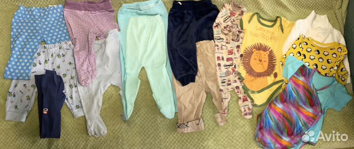 Детские вещи пакетом от 0 до года