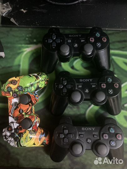 Ps3 super slim 500gb прошитая hen