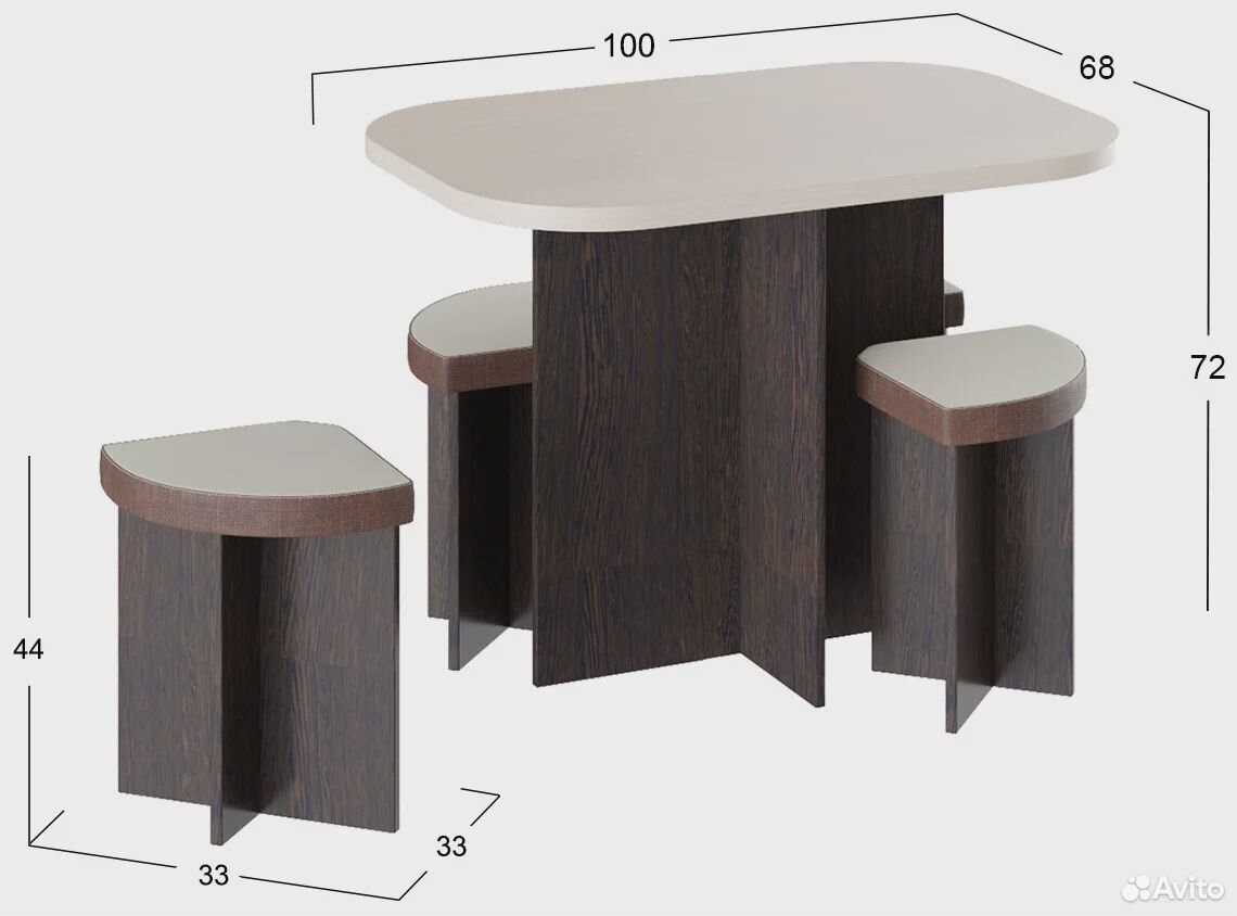 трия мебельная фабрика кухонные столы