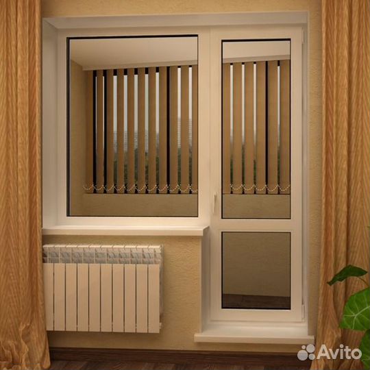 Балконный блок пвх