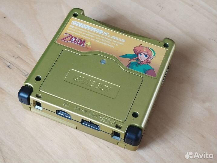 GameBoy Advance SP 101 Zelda Edition Оригинал