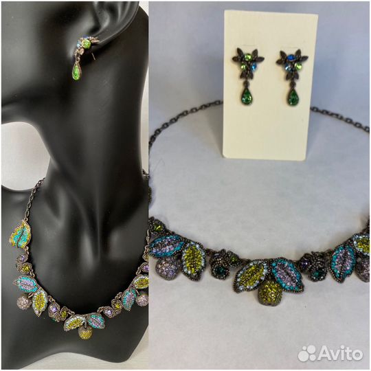 Колье poggi винтаж