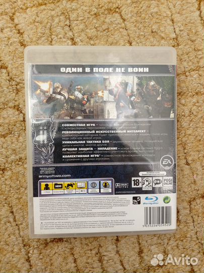 Игра для playstation ps3 Army of Two