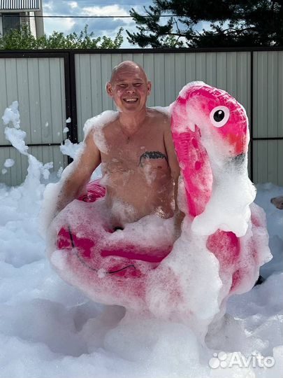 Пенная вечеринка, пенная пушка, дискотека