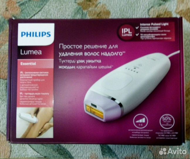 Фотоэпилятор Philips Lumea Essential