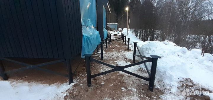 Винтовые сваи под ключ
