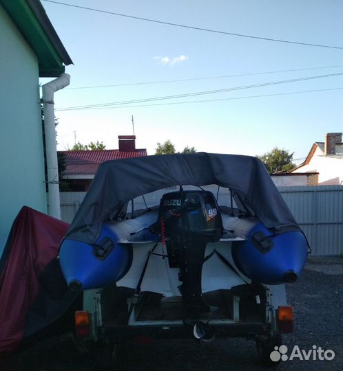 Лодка Риб Аэро Победа 350+мотор Suzuki DT15AS