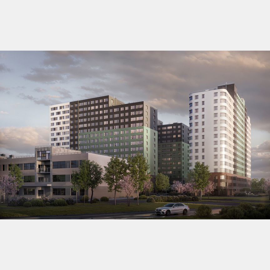 1-к. квартира, 36,6 м², 9/17 эт.