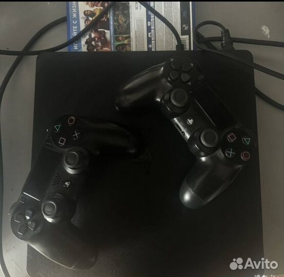 Игровая приставка ps4 slim 1tb