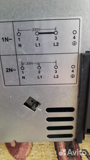 Индукционная панель, встраиваемая, 4 комфортки