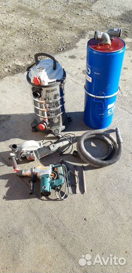 Аренда штробореза с пылесосом