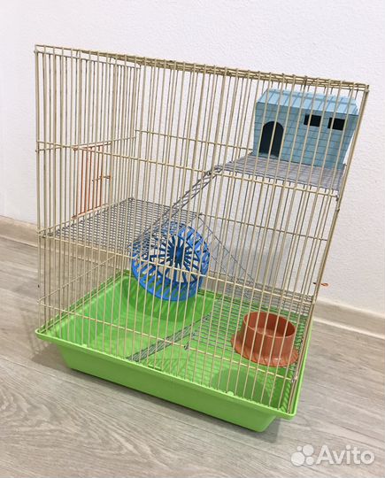 Клетка большая 4-х этажная для хомяка,мышки