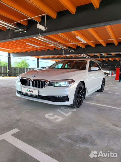 BMW 5 серия 2.0 AT, 2018, 124 000 км