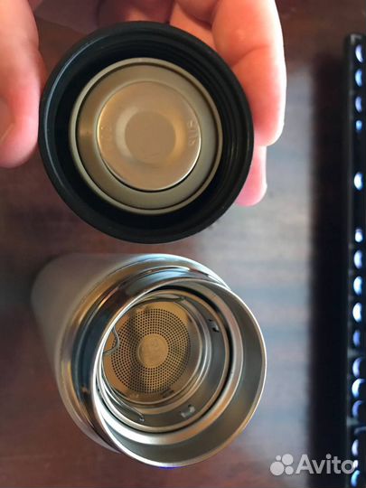 Термос с датчиком температуры и ситом на 500мл