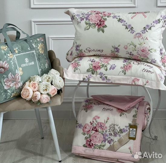 Постельное белье с одеялом Roberto Cavalli