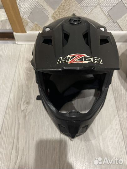 Шлем для мотокросса hizer