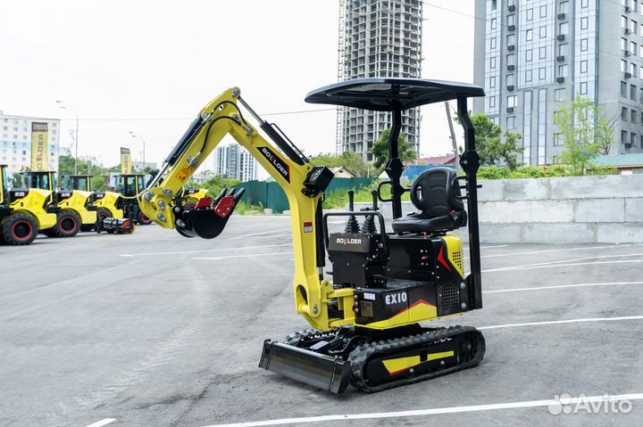 Мини-экскаватор Boulder EX10, 2024