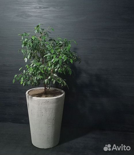 Вазоны, Горшки, Кашпо под заказ из бетона арт 140
