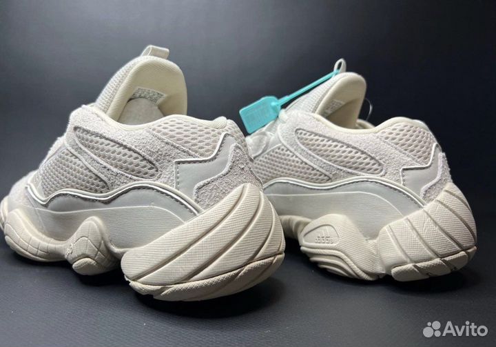 Кроссовки adidas yeezy boost 500 clay white