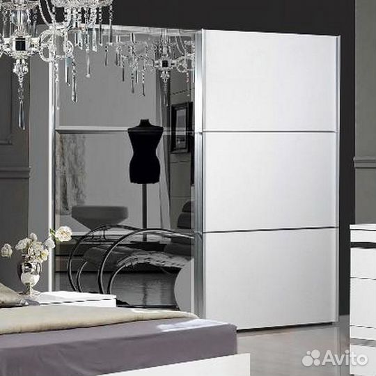 Спальня Венеция 2Д-160 белая глянец