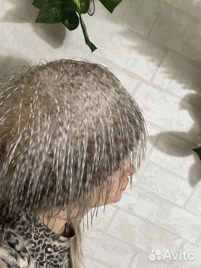 Шапка кубанка эко страус