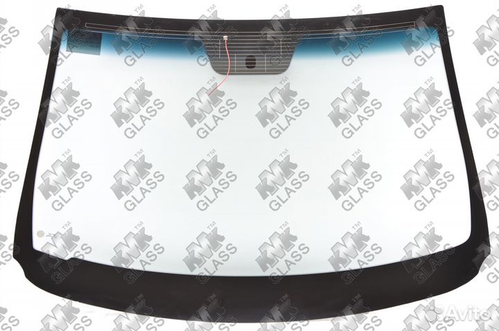 Стекло лобовое Jaс Eagle S5 I 5D Suv (антенна) 2013- KMK 1460*970